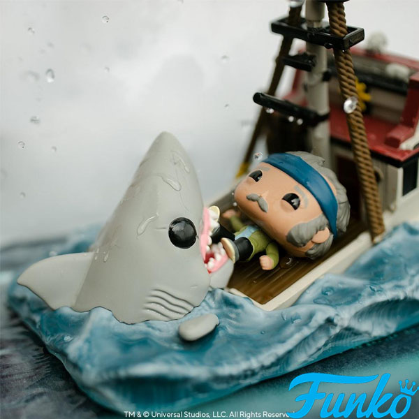 Funko POP #1145 Movie Moments Jaws Shark Eating Boat Figure